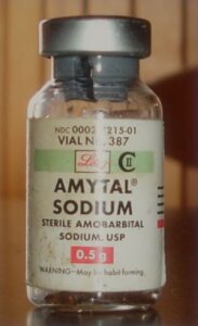 Amytal is a Short term acting Barbiturate.